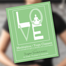 LOVE YOGA Class Meditation Holistic Therapy