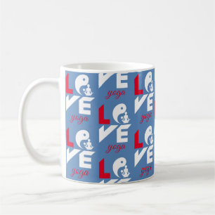 Love yoga coffee mug