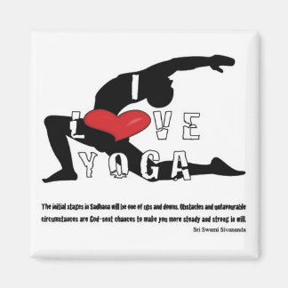 Love Yoga Magnet