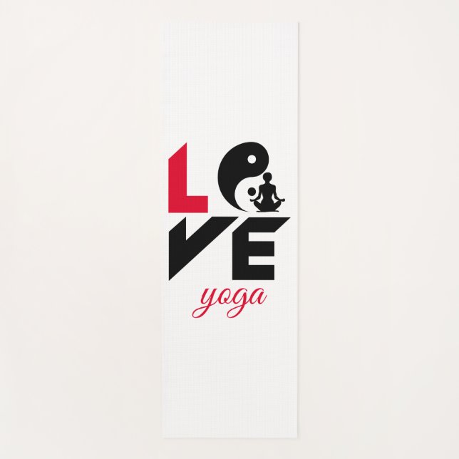 Love yoga mat (Front)