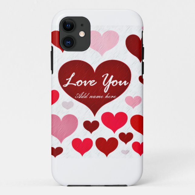 Love You#8_ Case-Mate iPhone Case (Back)