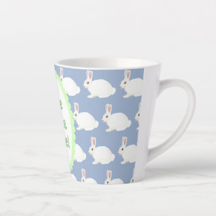 Love You A Latte White Bunny Latte Mug