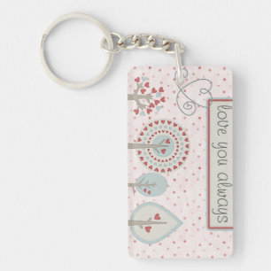 Love You Always Acrylic Keychain