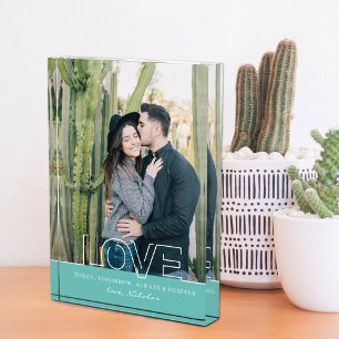Love You Always & Forever Couple's Photo Block