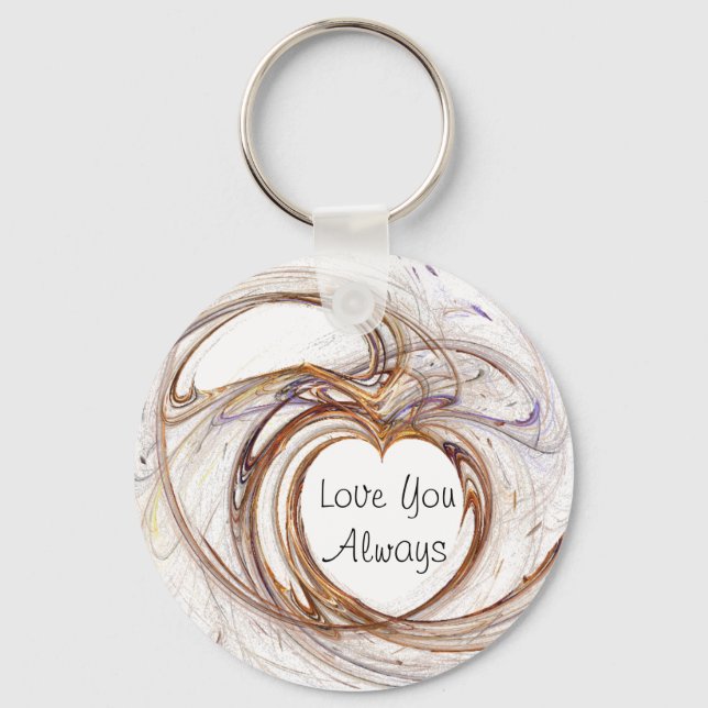 Love You Always Key Ring (Front)