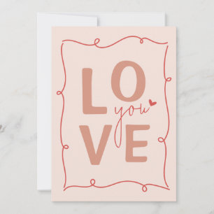 Love You Always, Valentine's Day Card