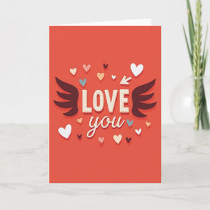 Love You Angel Card