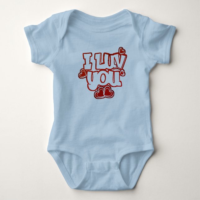 Love you Baby Bodysuit (Front)