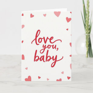 Love You Baby Special Card