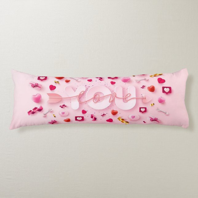 Love you body cushion (Front)