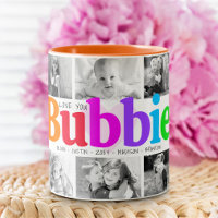 Love You Bubbie Multicolor Modern 10 Photo Collage