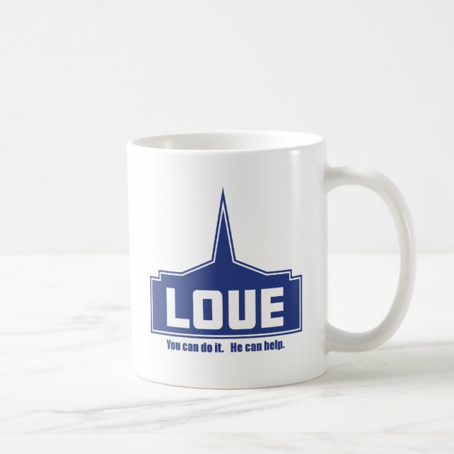 Love: You can do it Coffee Mug (Right)