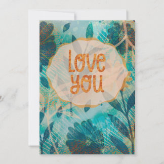 Love You card