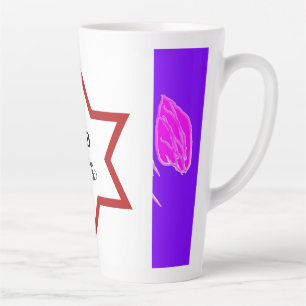 Love you cat be a mama words message fun latte mug