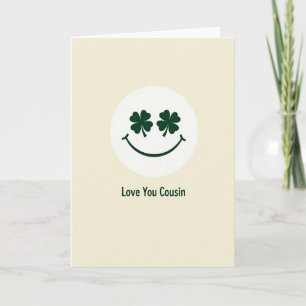 Love You Cousin Smile Card