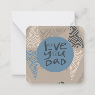 Love you Dad Card