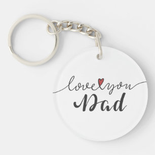 Love You Dad Happy Father's Day Keychain