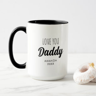  Love You 'Daddy' Custom Photo Collage  Mug