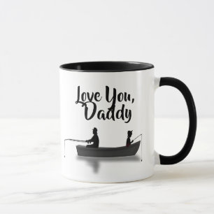 Love You Daddy Fishing Mug