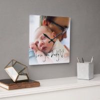 Love You Daddy New Dad Custom Baby Photo