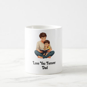 Love You Forever, Dad - Men's Value Coffee Mug