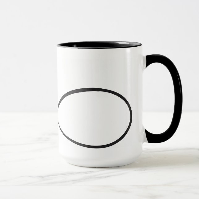 Love You Forever Infinity Heart  Mug (Right)