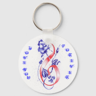 Love you Forever Key Ring