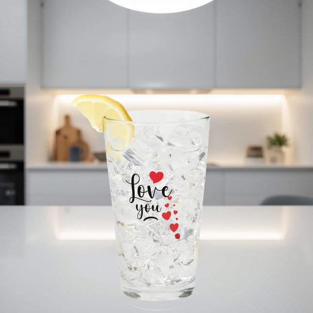 Love You Glass Cup (Creator Uploaded)