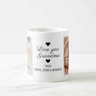 Love You Grandma" 2-photo Coffee Mug