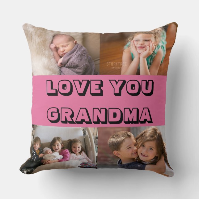 Love You Grandma Cushion (Front)