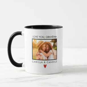 Love You Grandma Photo Mug