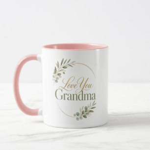 Love You Grandma Thank You Mug
