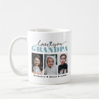 Love You Grandpa/Grampa/Other 3-Photo Coffee Mug