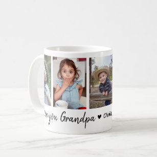 Love You Grandpa Happy Father's Day 2021 5 Photo  Coffee Mug
