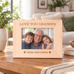 Love You Grandpa Picture Frame