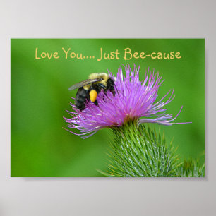 Love You Just Bee-cause Poster