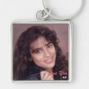 Love You Key Chain-Customise Ring