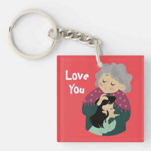 Love You Keychain