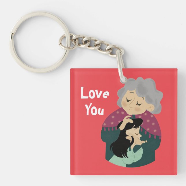 Love You Keychain (Front)