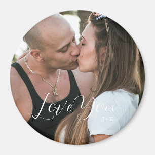 Love you, love couple magnet