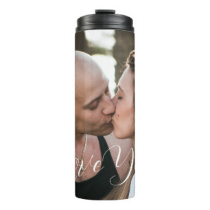 Love you, love couple thermal tumbler