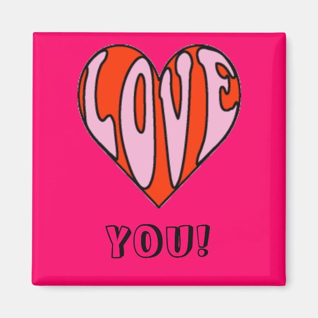 Love  you Magnet (Front)
