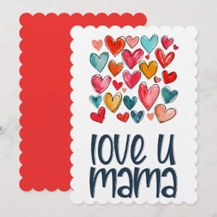 Love You Mama: Mother's Day Ballad of Love Invitation