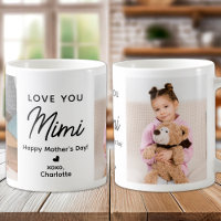 Love You Mimi Personalised 2 Photo Grandparent