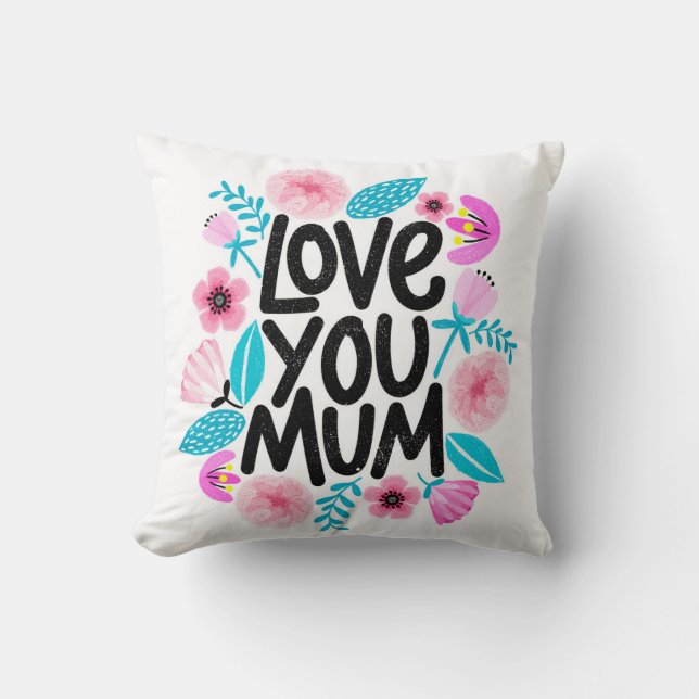Love You Mom Cushion (Front)