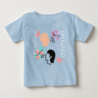 "love you More" Baby T-Shirt