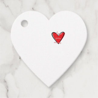 Love You More Creative Minimal Style  Favour Tags