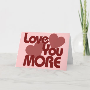 Love you MORE Holiday Card