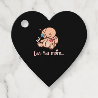 Love You More Minimal Design Favour Tags