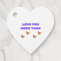 Love You More Than Pizza Funny Food Love Quote